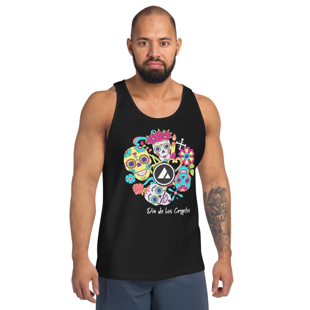 Dia De Los Cryptos (Avalanche) Unisex Tank Top