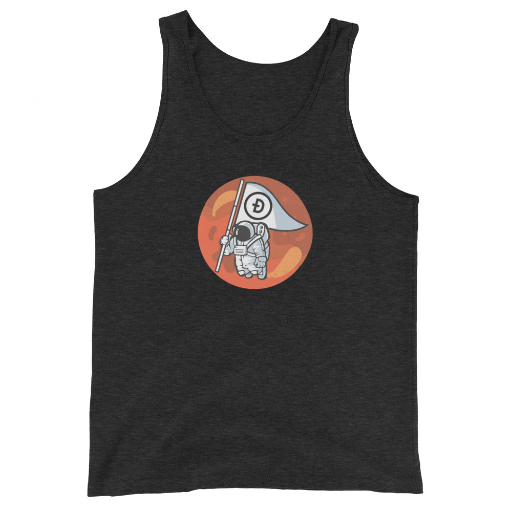 Dogecoin To The Moon Unisex Tank Top