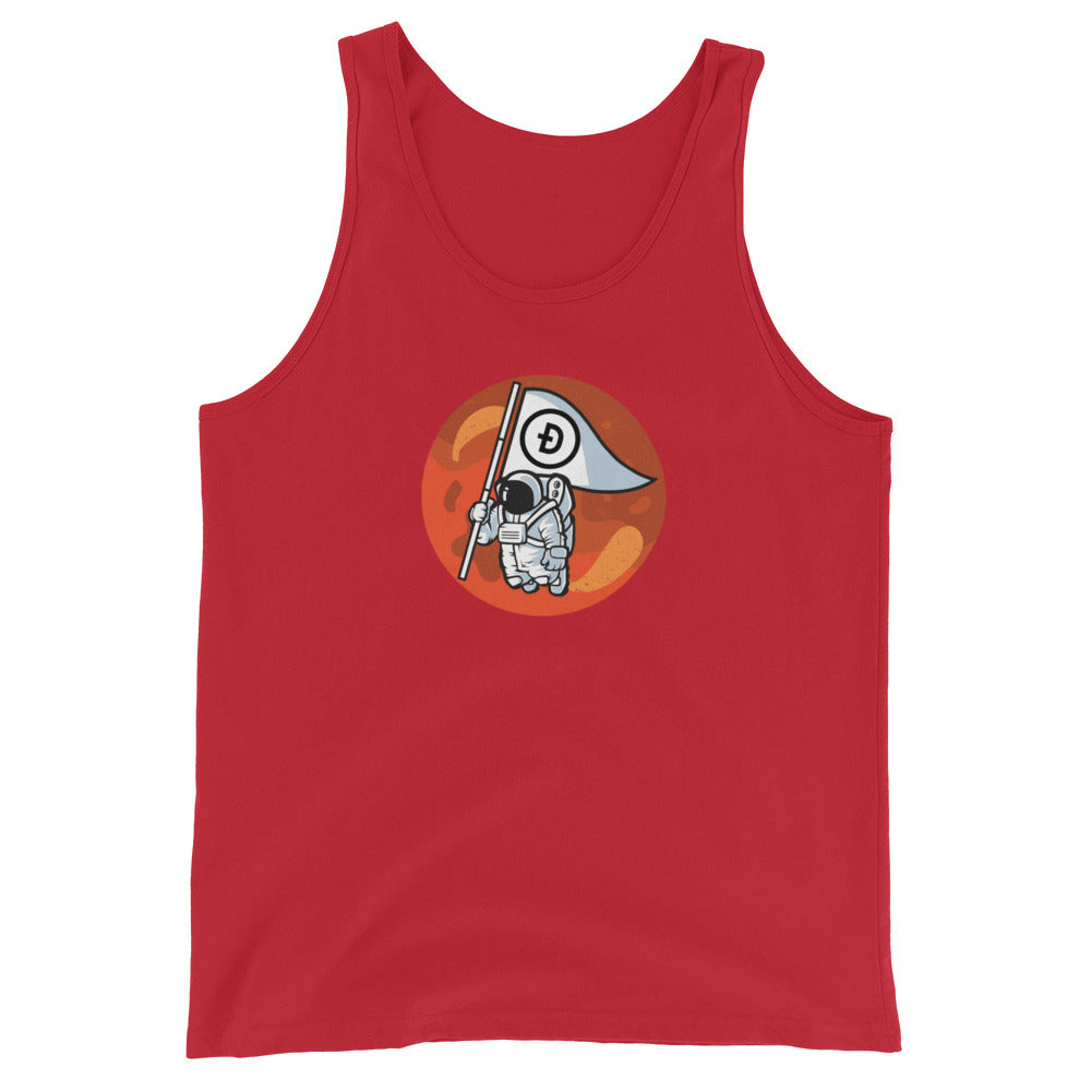 Dogecoin To The Moon Unisex Tank Top