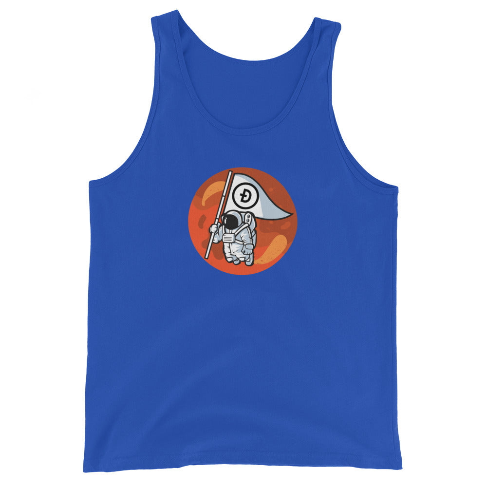 Dogecoin To The Moon Unisex Tank Top