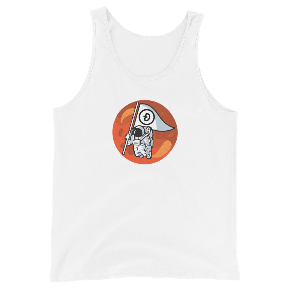 Dogecoin To The Moon Unisex Tank Top