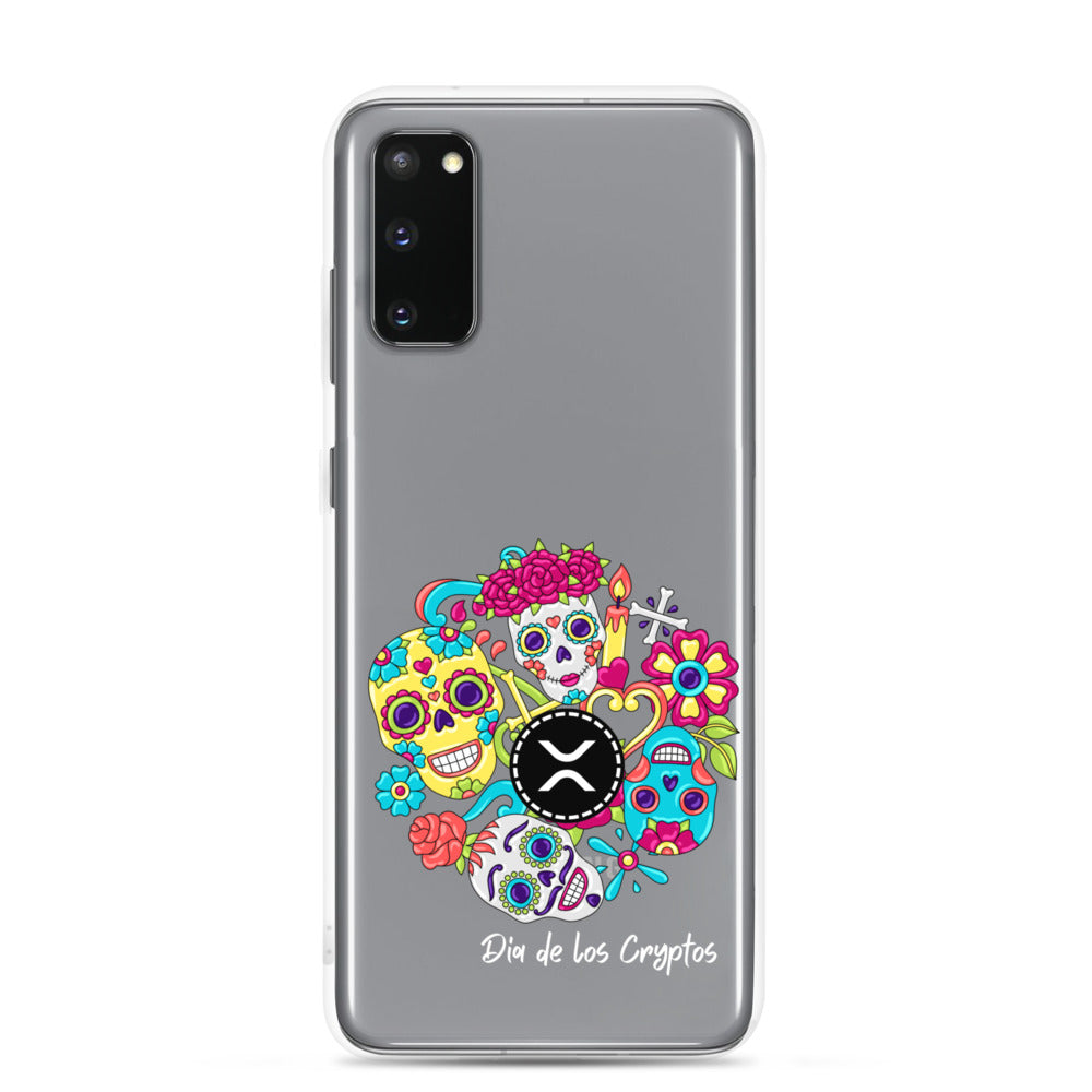 Dia De Los Cryptos (XRP) Clear Samsung Case
