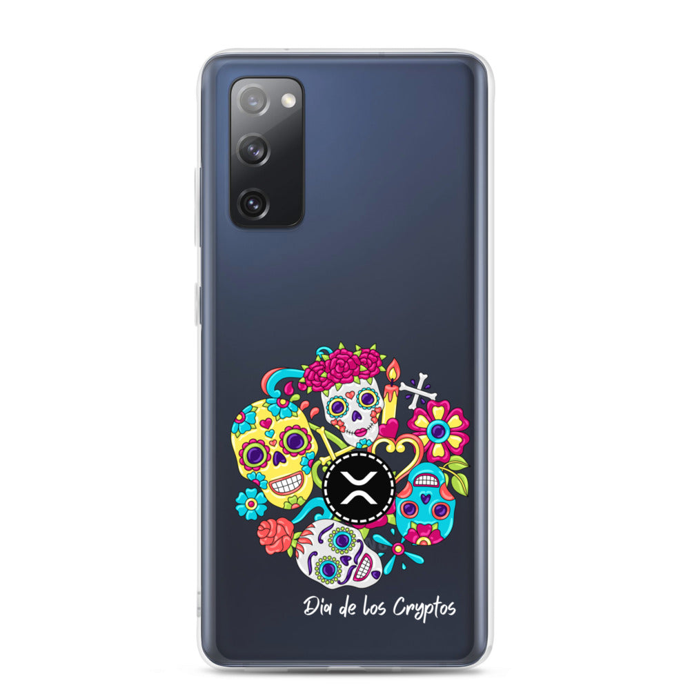 Dia De Los Cryptos (XRP) Clear Samsung Case