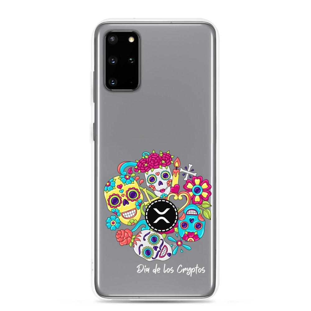 Dia De Los Cryptos (XRP) Clear Samsung Case
