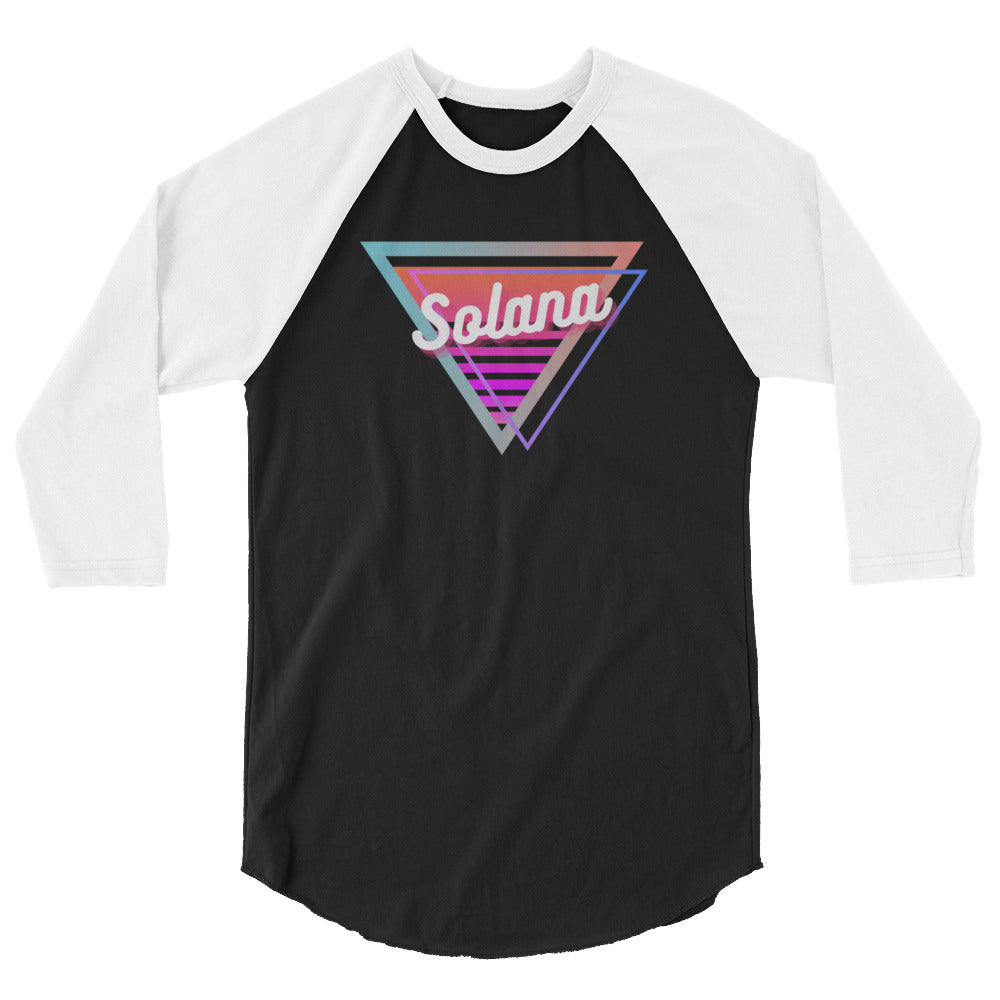 Solana Neon Triangle Raglan Shirt