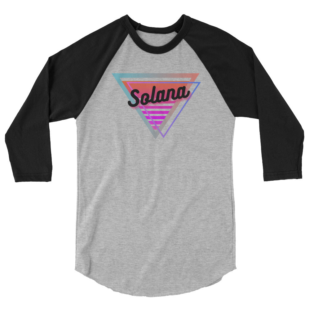 Solana Neon Triangle Raglan Shirt
