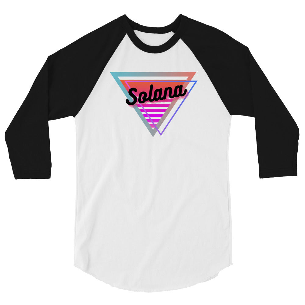 Solana Neon Triangle Raglan Shirt