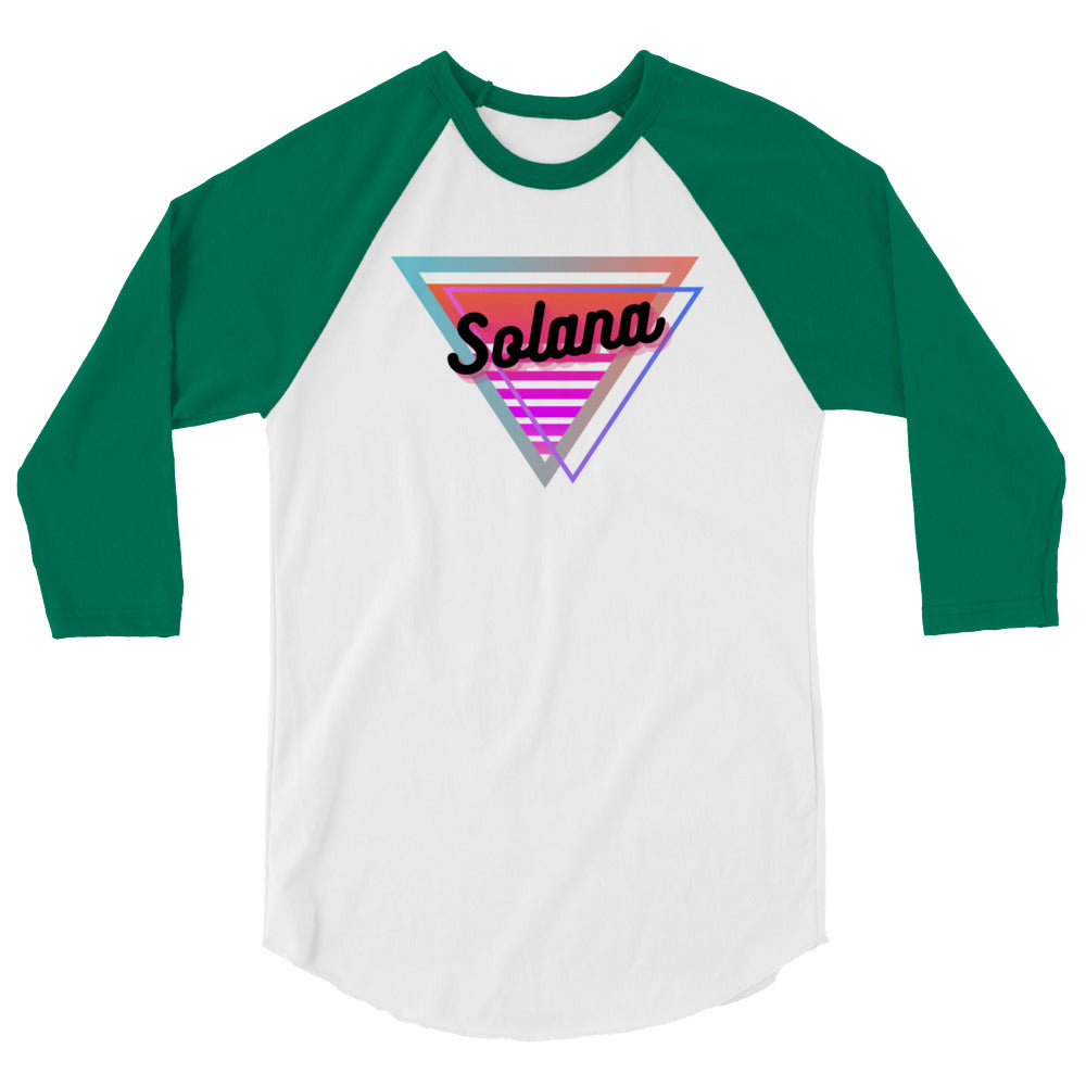 Solana Neon Triangle Raglan Shirt