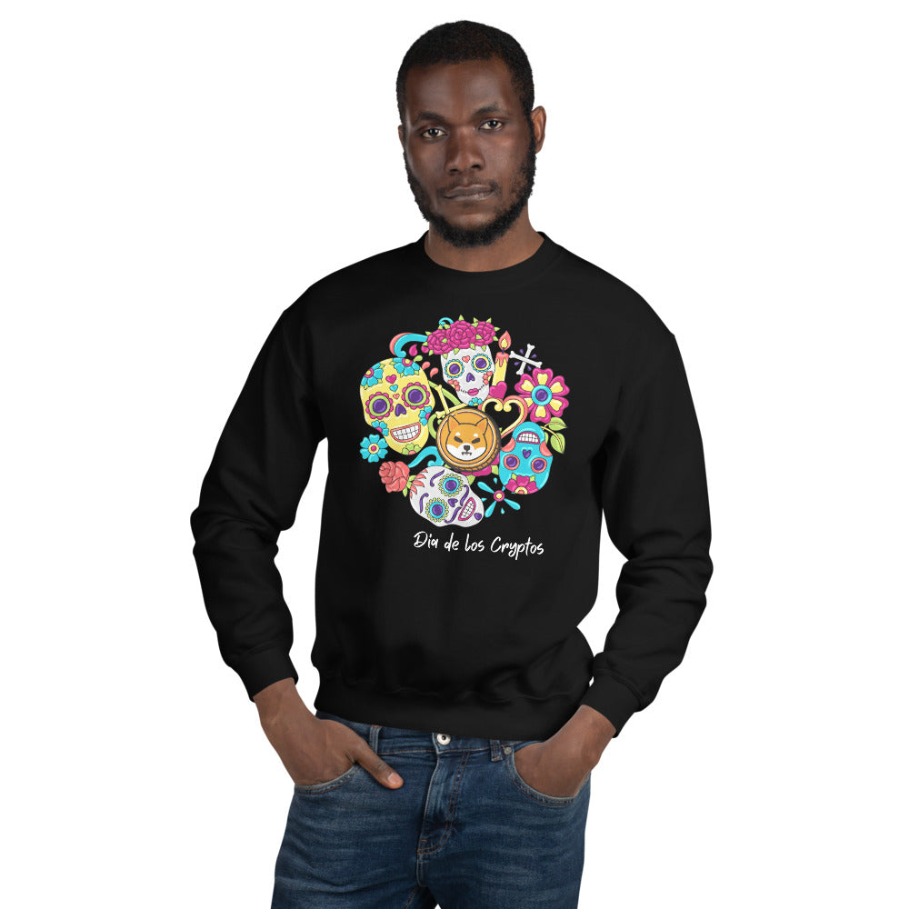 Dia De Los Cryptos (Shiba Inu) Unisex Sweatshirt