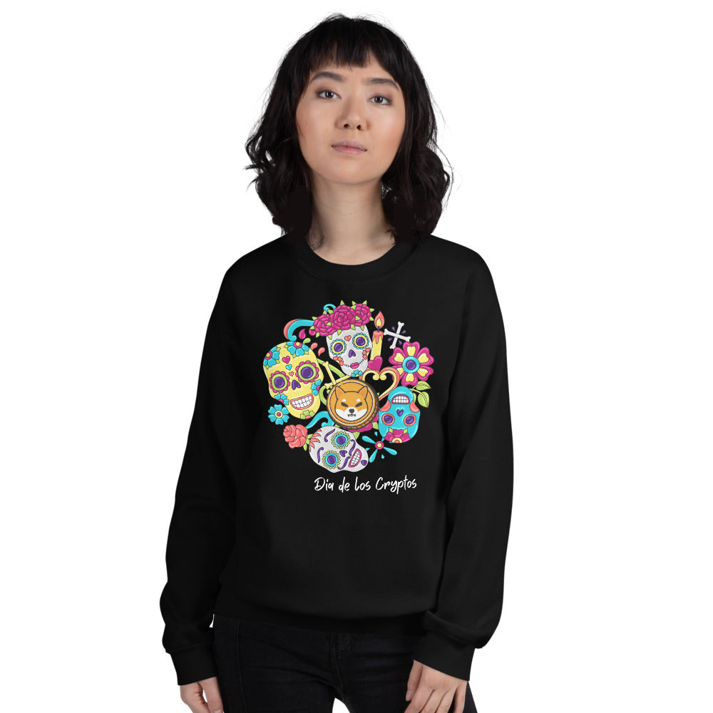 Dia De Los Cryptos (Shiba Inu) Unisex Sweatshirt