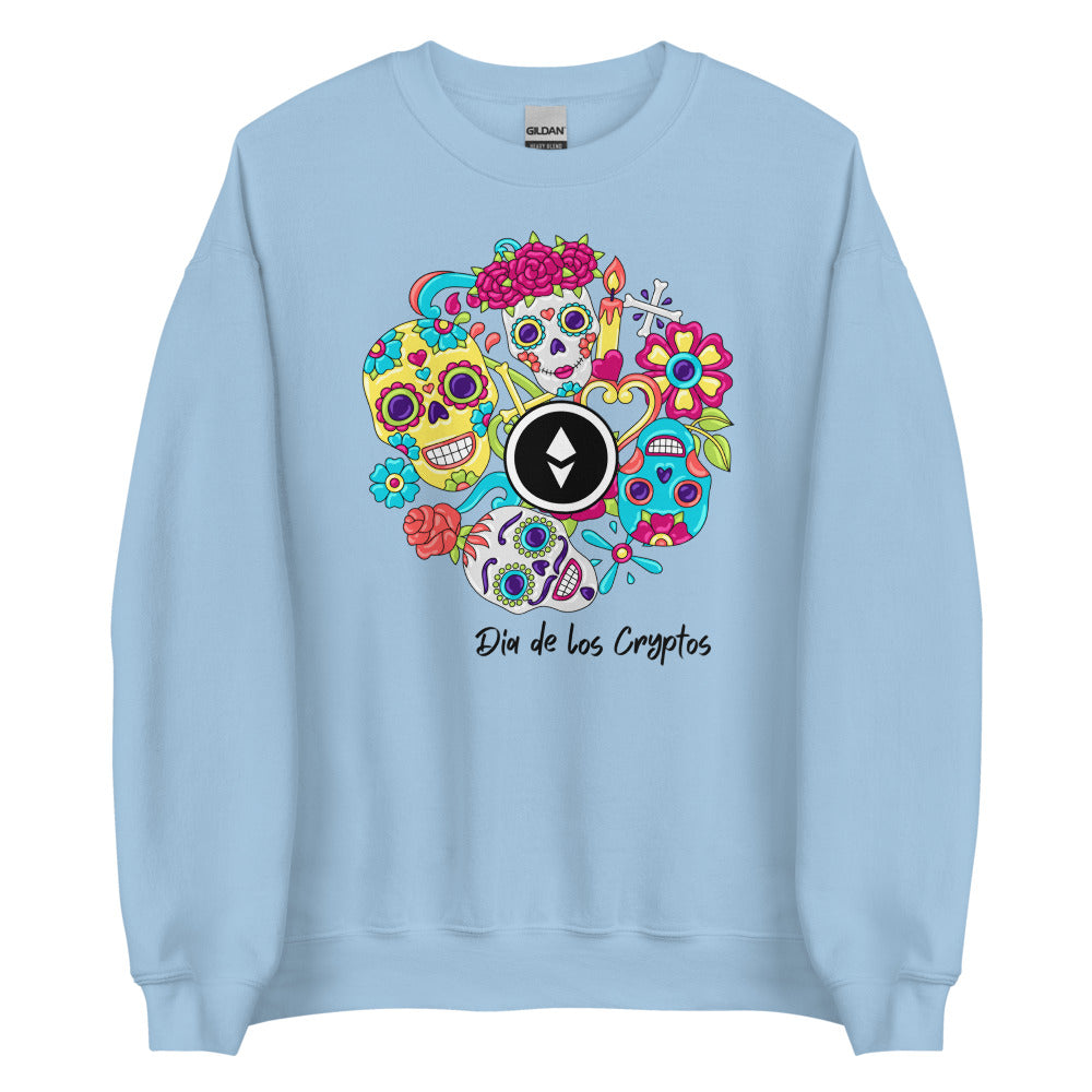Dia De Los Cryptos (Ethereum) Unisex Sweatshirt