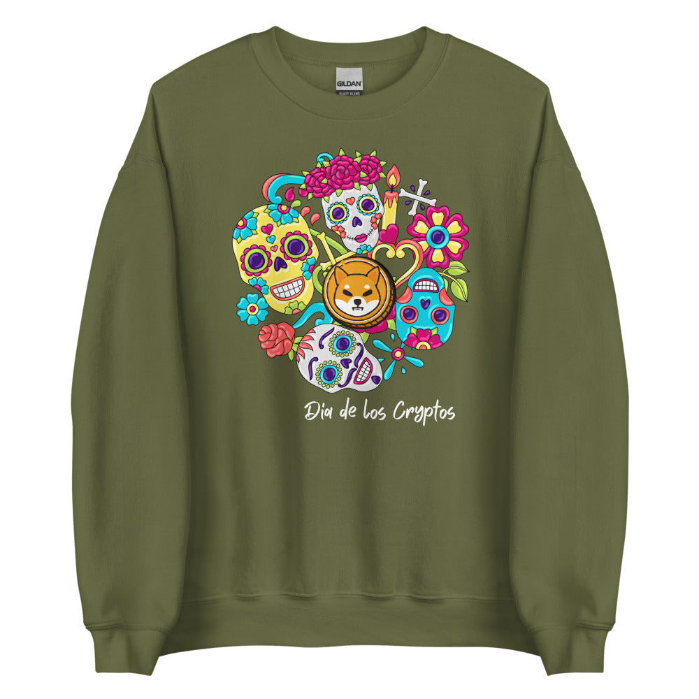 Dia De Los Cryptos (Shiba Inu) Unisex Sweatshirt