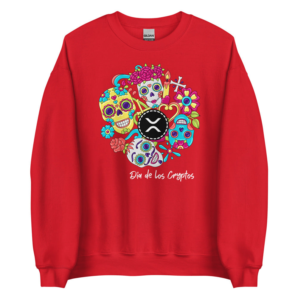 Dia De Los Cryptos (XRP) Unisex Sweatshirt