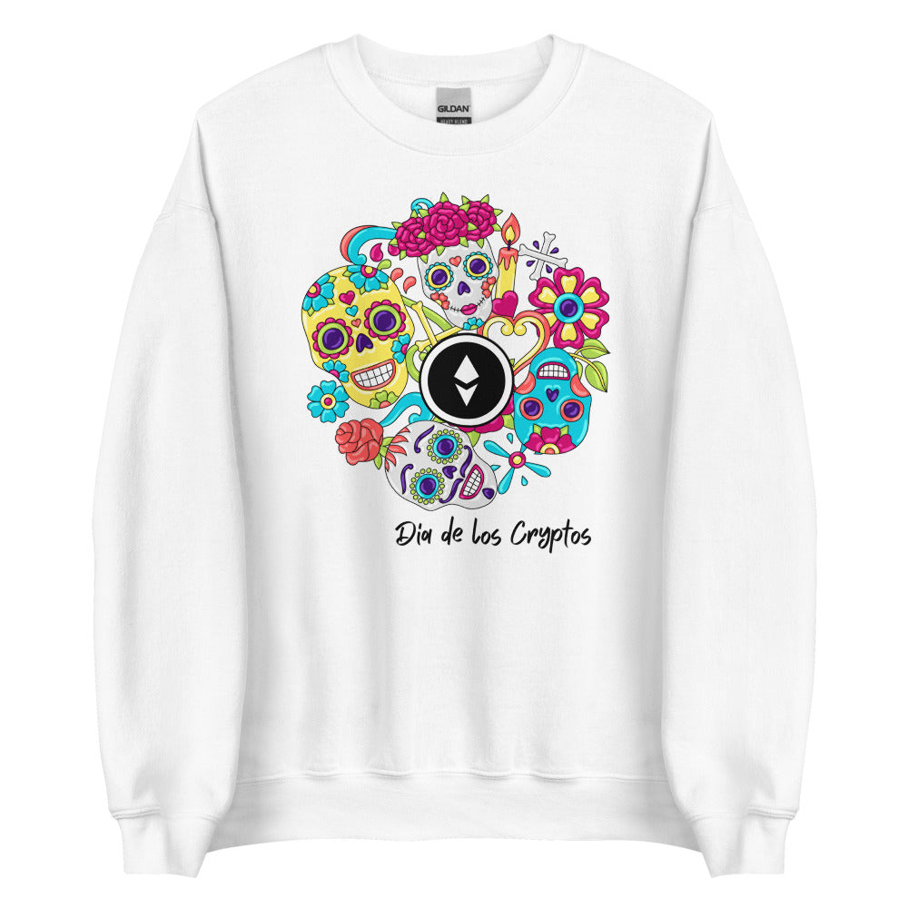 Dia De Los Cryptos (Ethereum) Unisex Sweatshirt