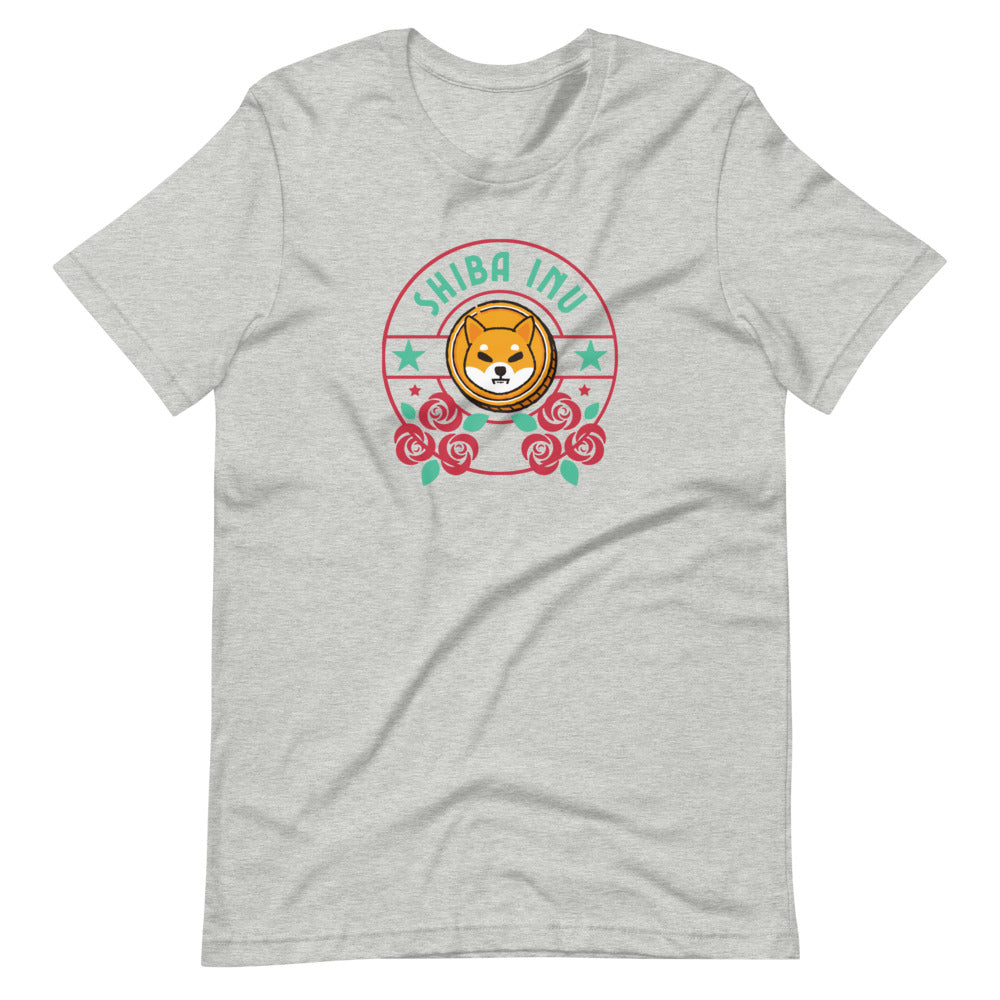 Rosy Shiba Inu Short-sleeve unisex t-shirt