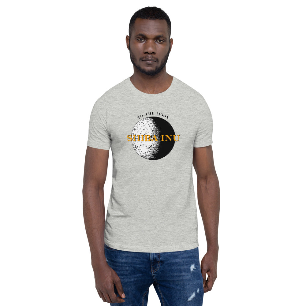 Moon (Shiba Inu) Short-sleeve unisex t-shirt