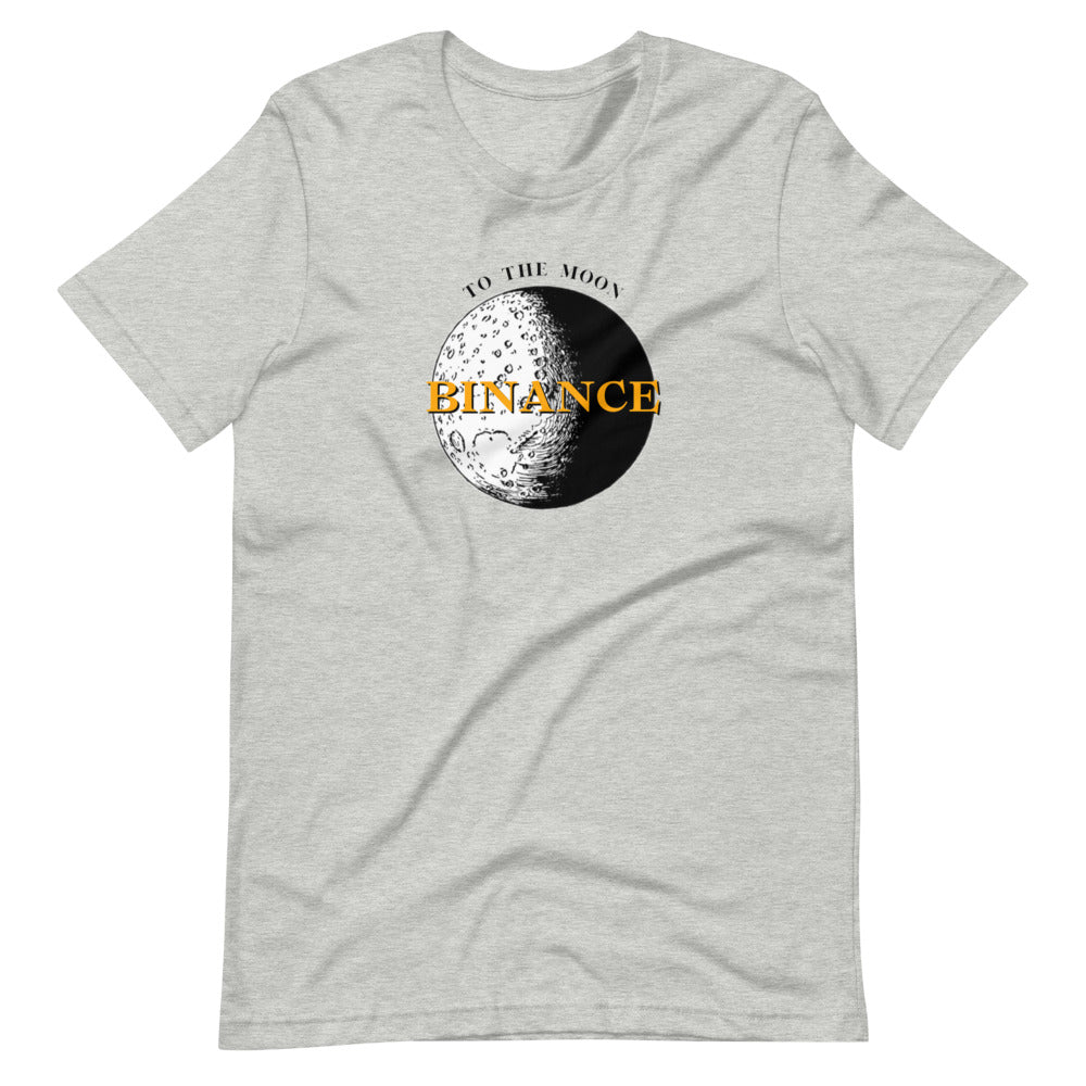 Moon (Binance) Short-sleeve unisex t-shirt