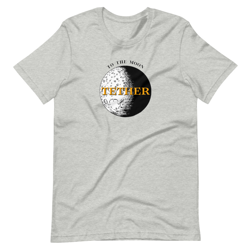 Moon (Tether) Short-sleeve unisex t-shirt