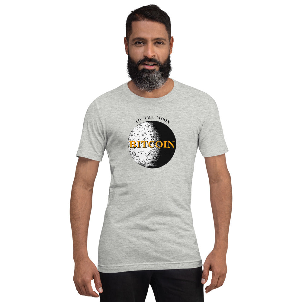 Moon (Bitcoin) Short-sleeve unisex t-shirt
