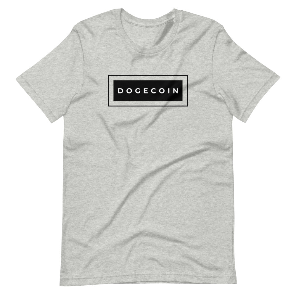 Dogecoin Square Short-sleeve unisex t-shirt