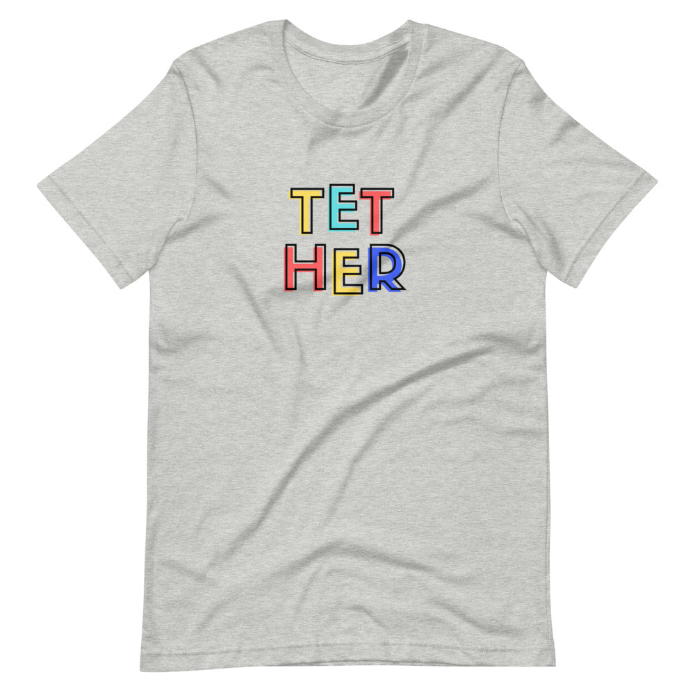 Tether Colors Short-sleeve unisex t-shirt