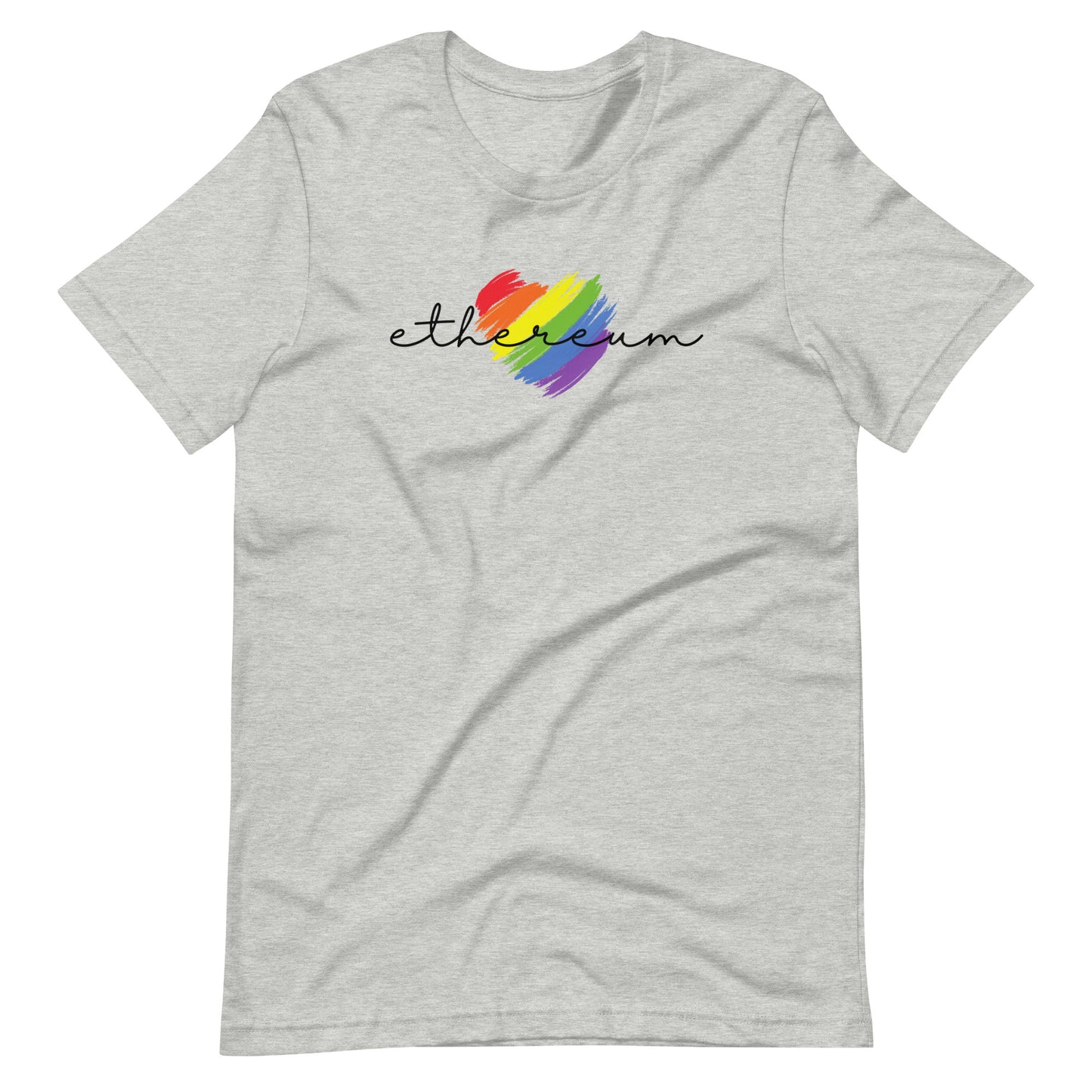 Ethereum Heart Unisex t-shirt