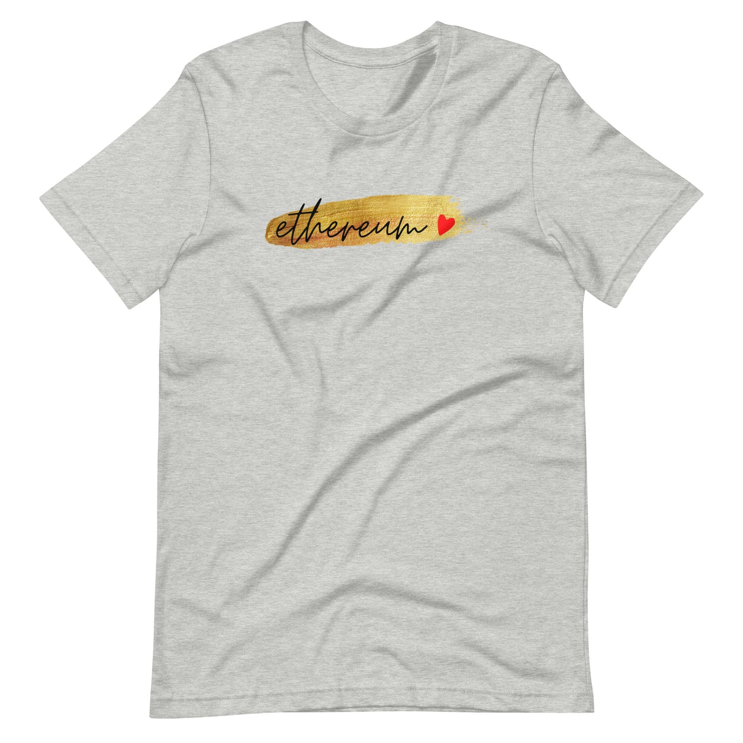 Ethereum Gold Unisex t-shirt
