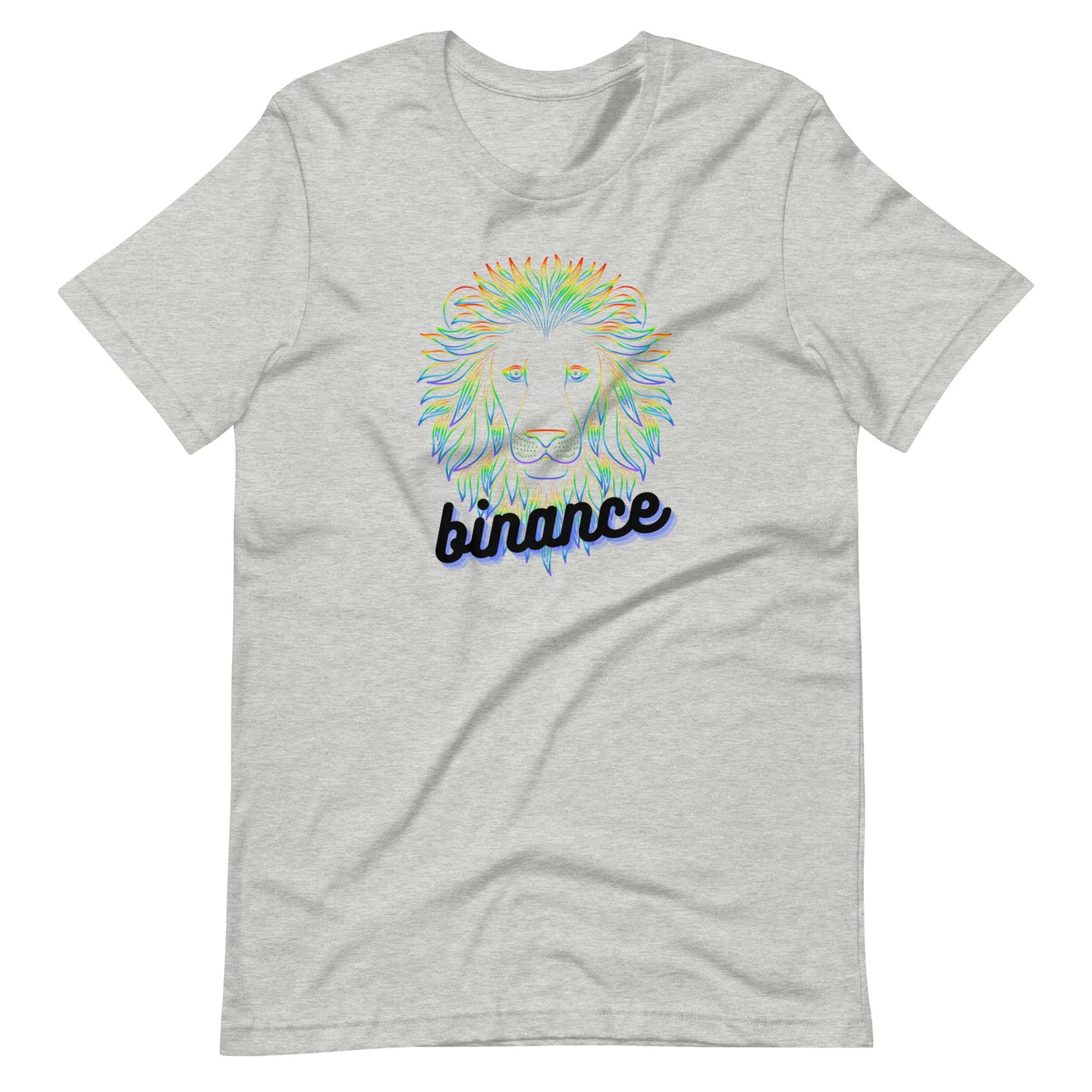 Binance Neon Lion Unisex t-shirt