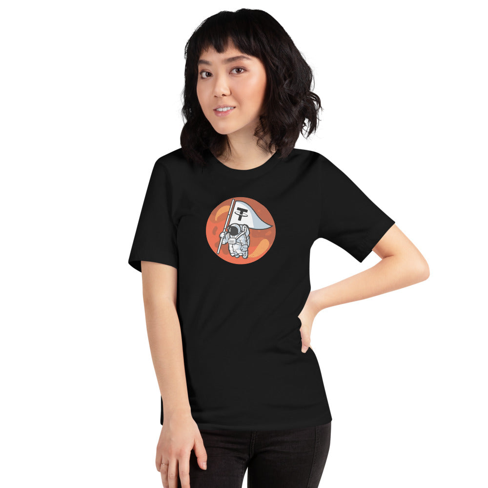 Tether To The Moon Short-sleeve unisex t-shirt