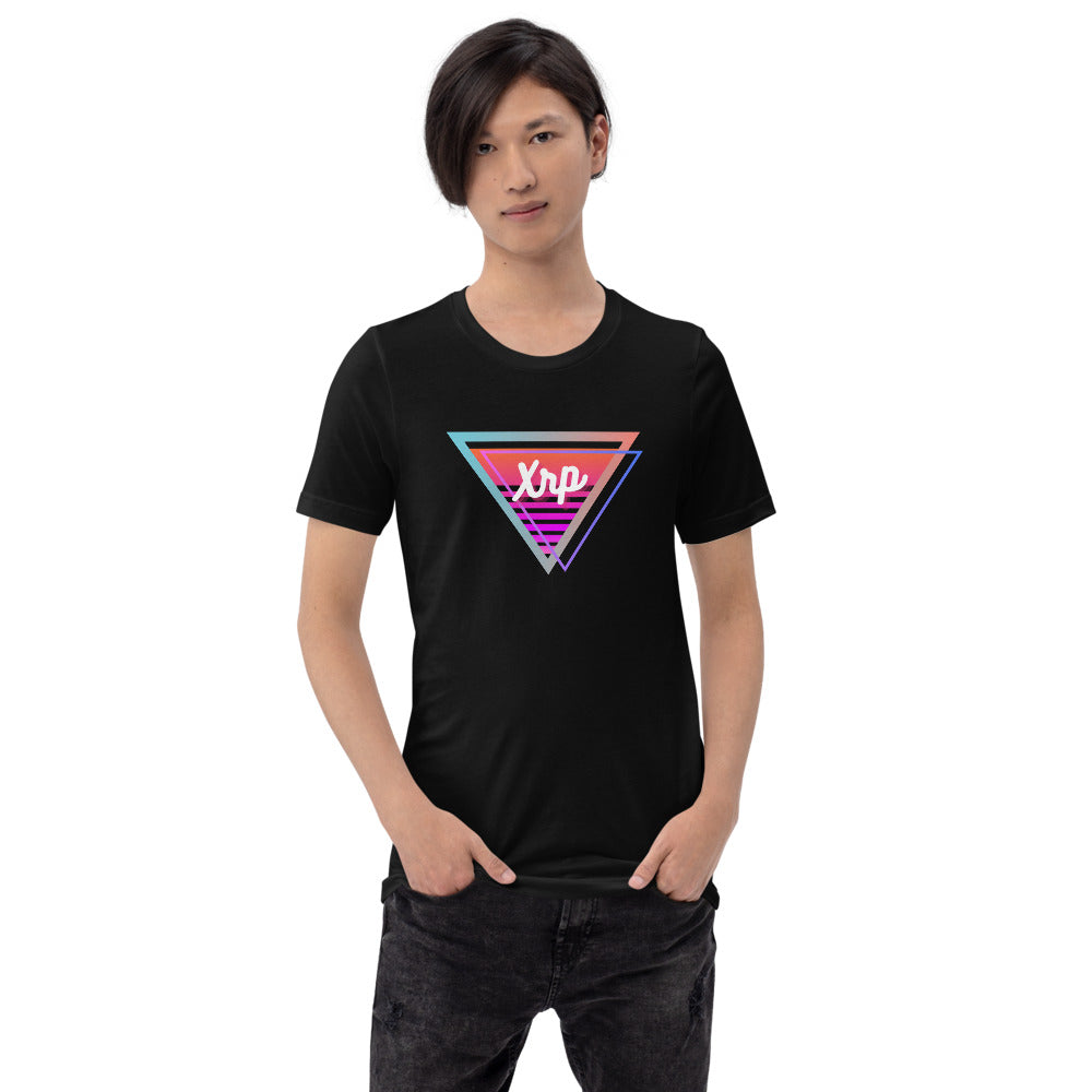 XRP Neon Triangle Short-sleeve unisex t-shirt