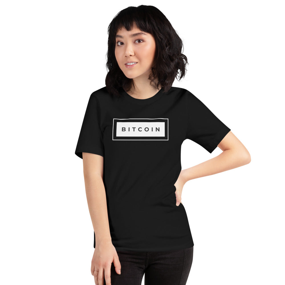 Bitcoin Square Short-sleeve unisex t-shirt