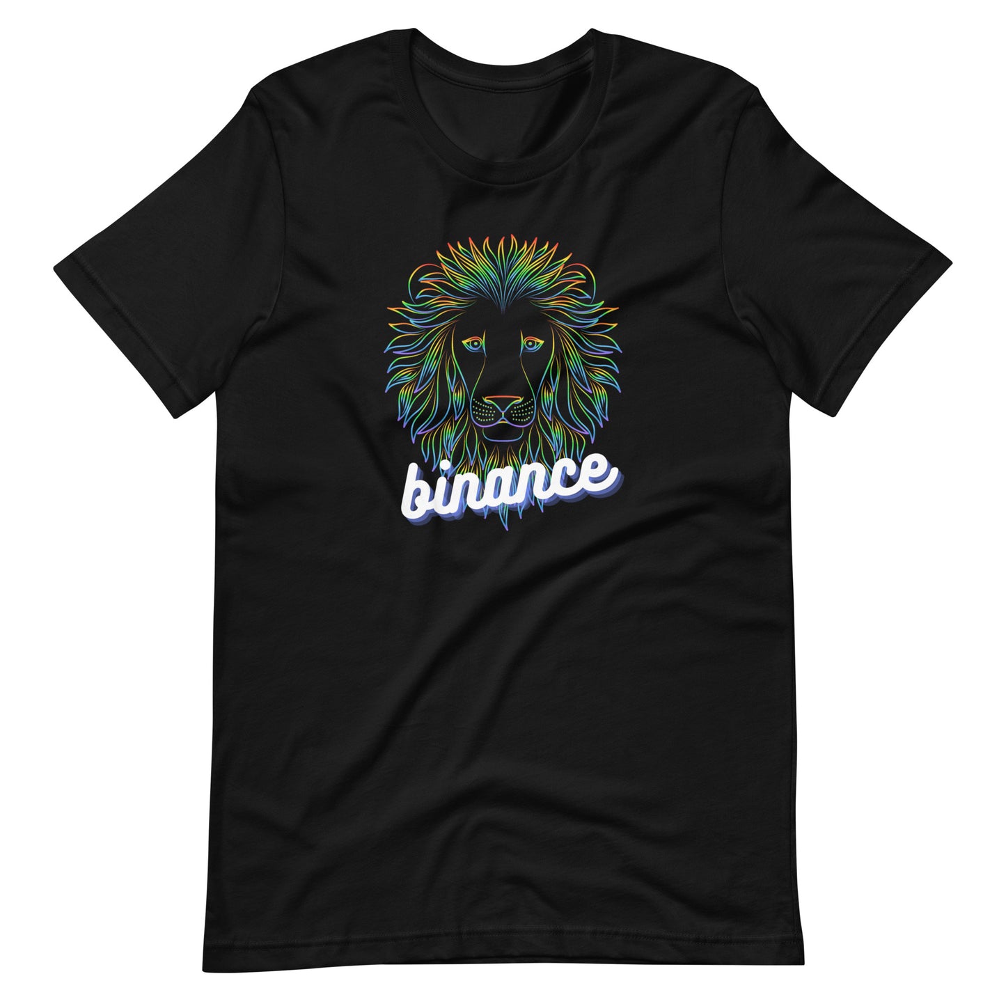 Binance Neon Lion Unisex t-shirt