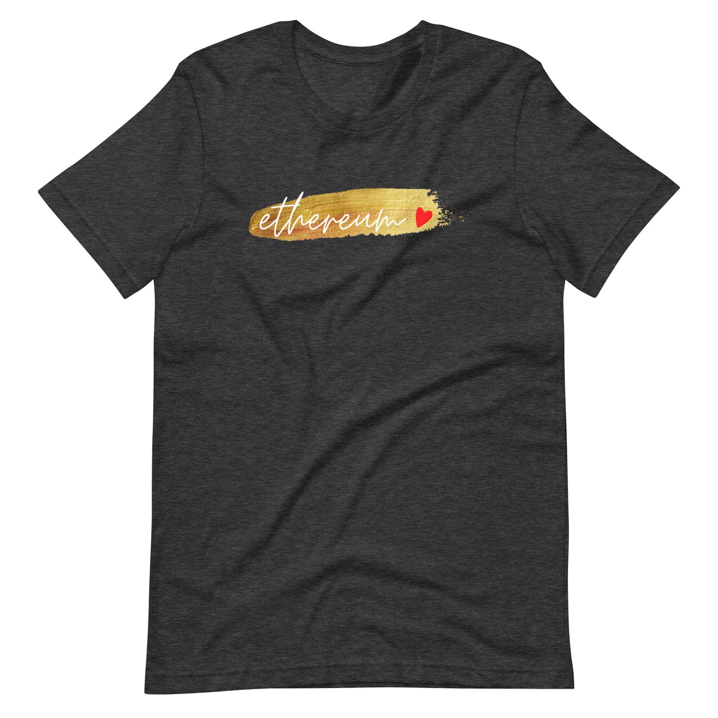 Ethereum Gold Unisex t-shirt