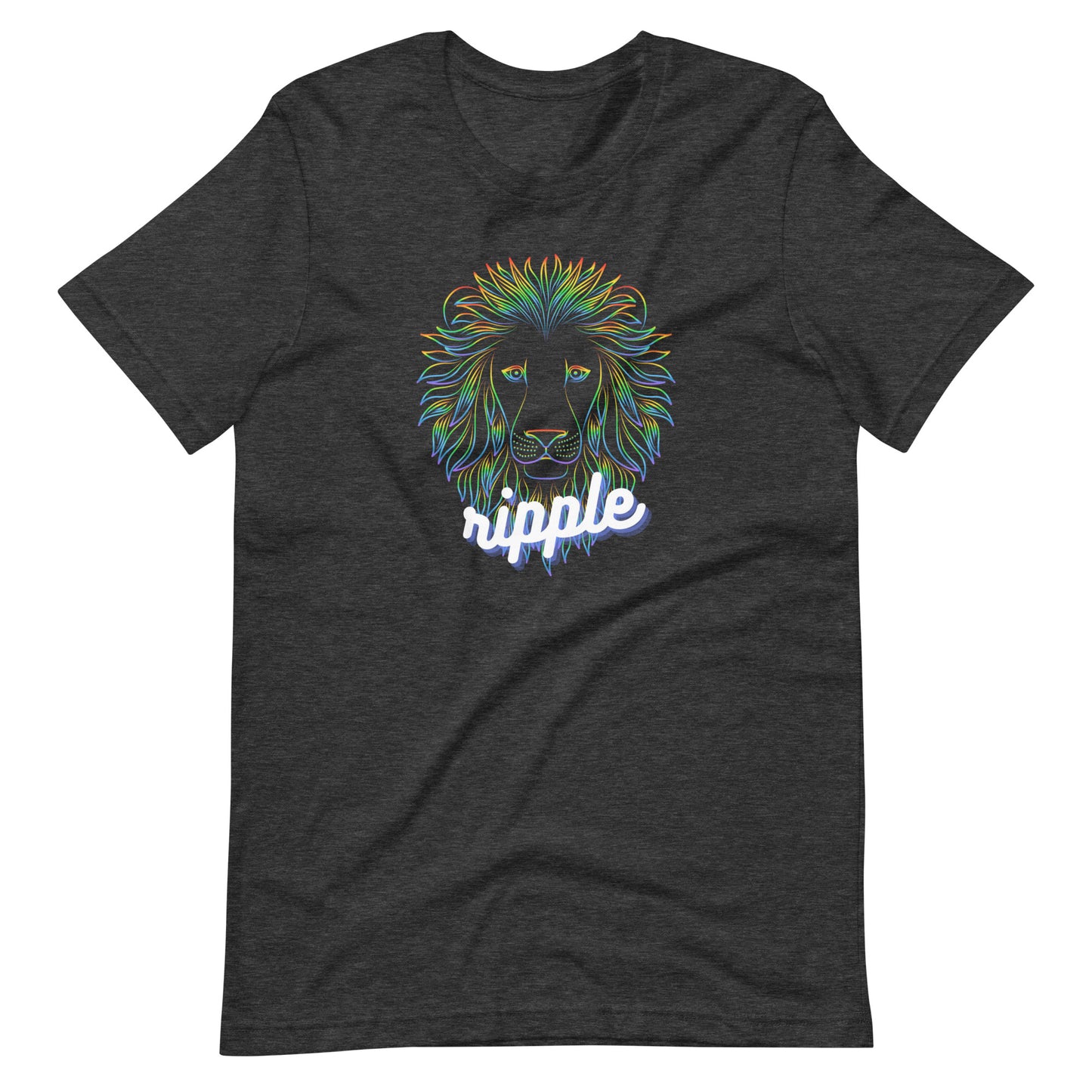 Ripple Neon Lion Unisex t-shirt