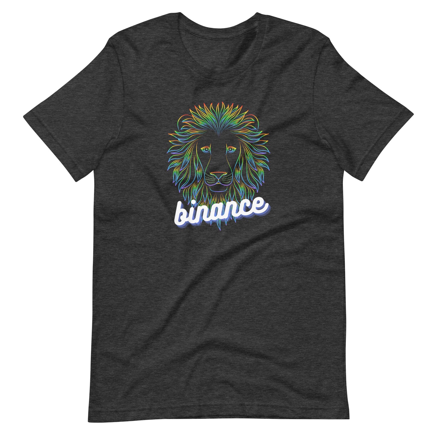 Binance Neon Lion Unisex t-shirt