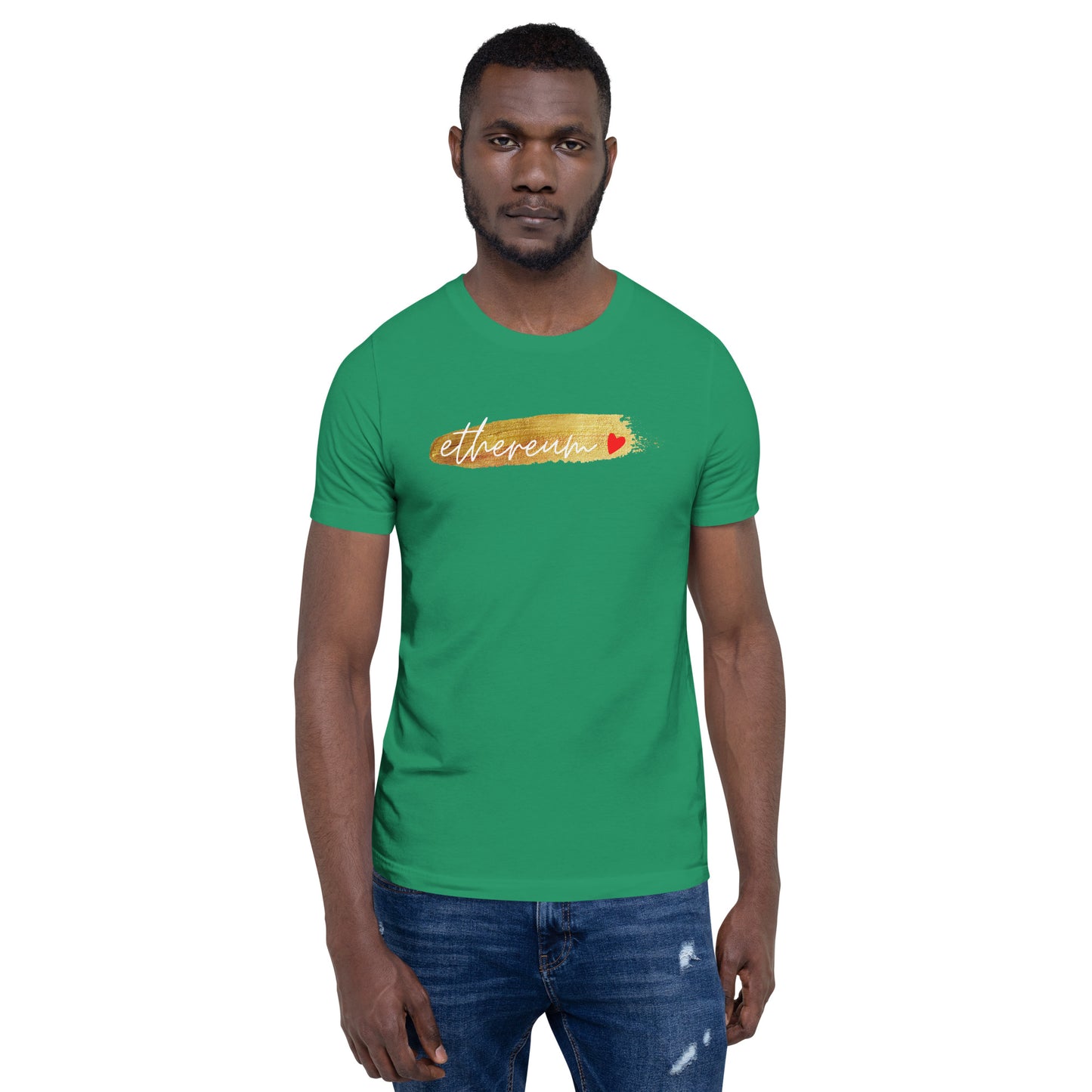 Ethereum Gold Unisex t-shirt
