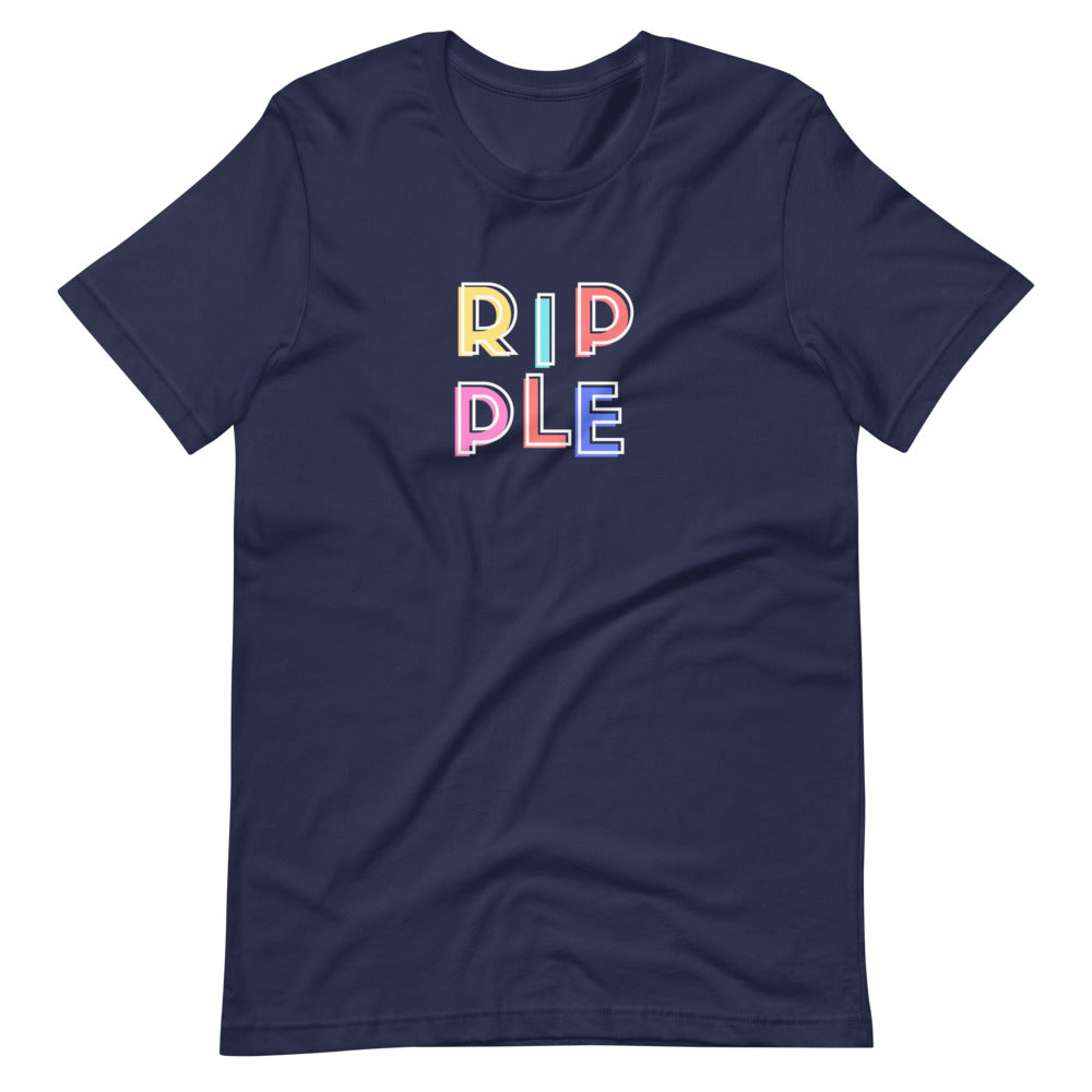 Ripple Colors Short-sleeve unisex t-shirt