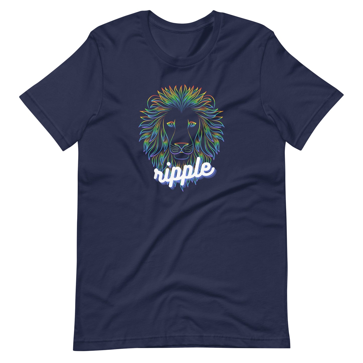 Ripple Neon Lion Unisex t-shirt