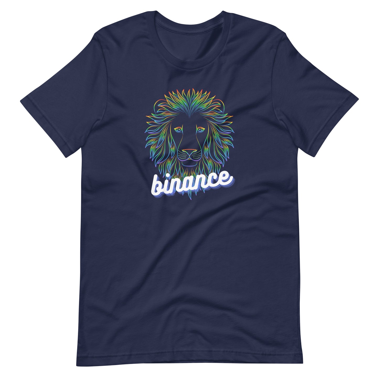 Binance Neon Lion Unisex t-shirt