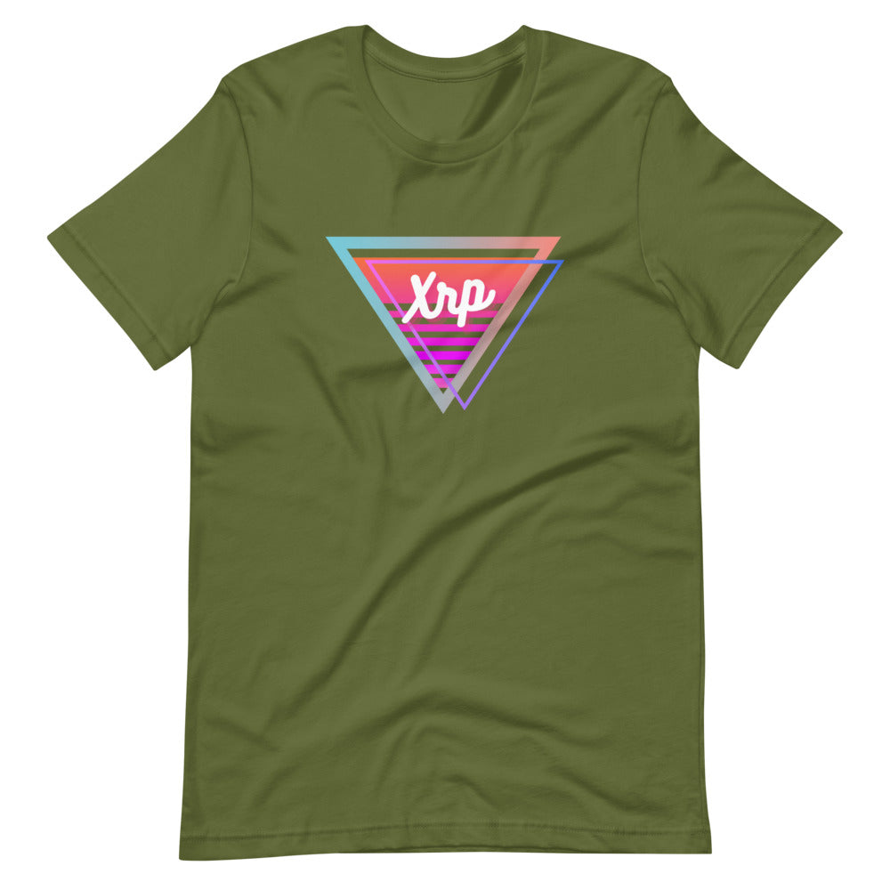 XRP Neon Triangle Short-sleeve unisex t-shirt