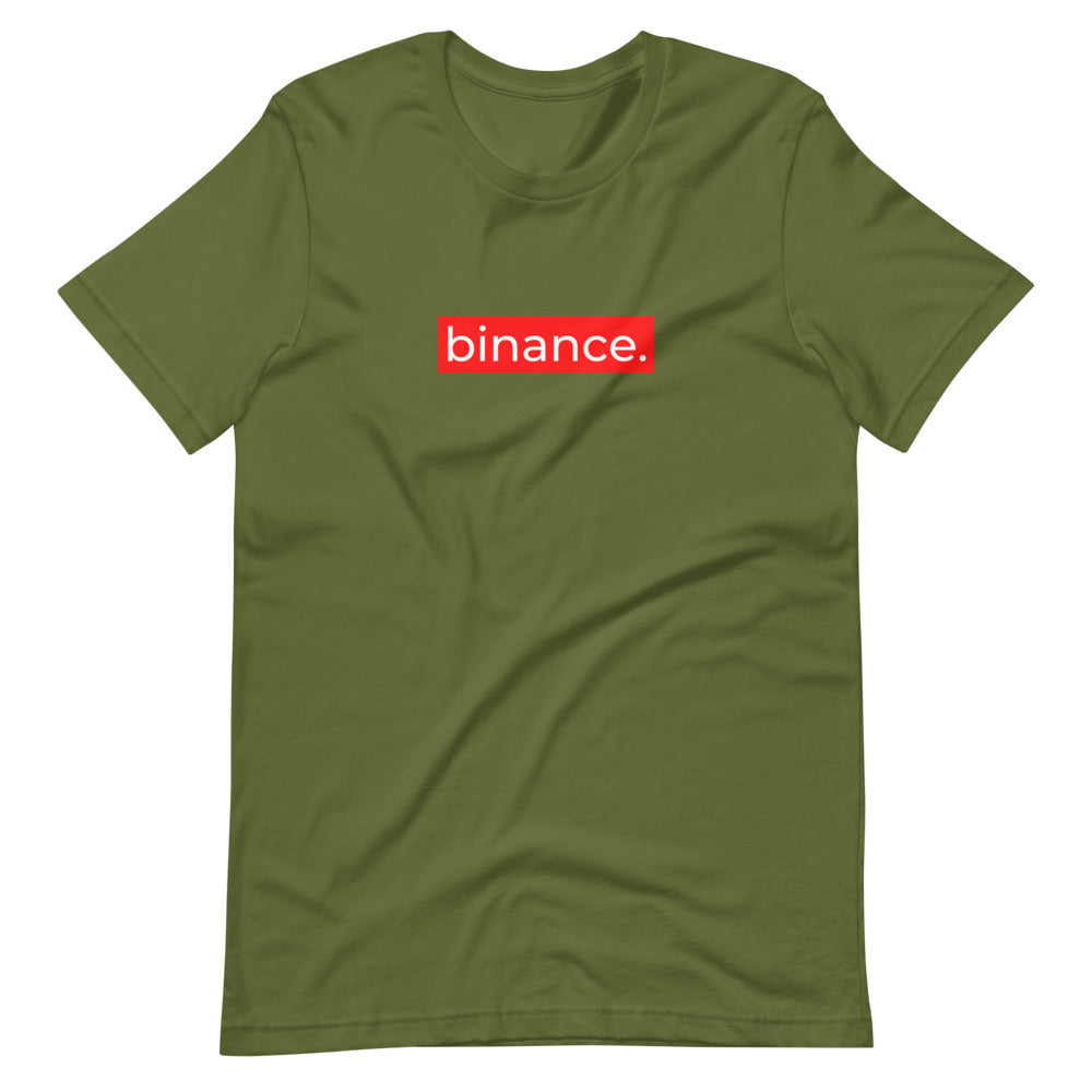 Binance Short-sleeve unisex t-shirt