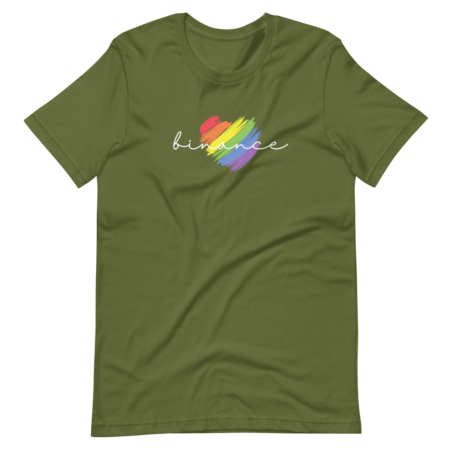 Binance Heart Unisex t-shirt