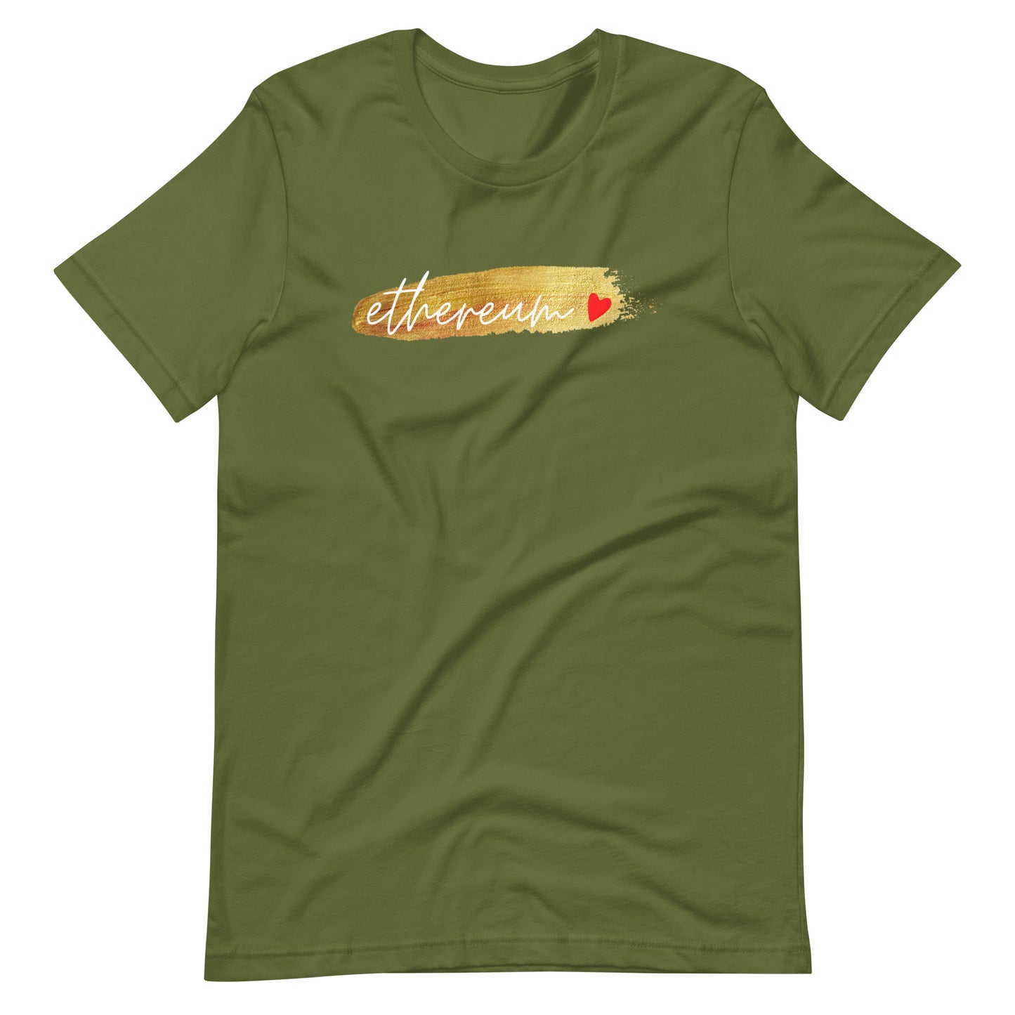 Ethereum Gold Unisex t-shirt