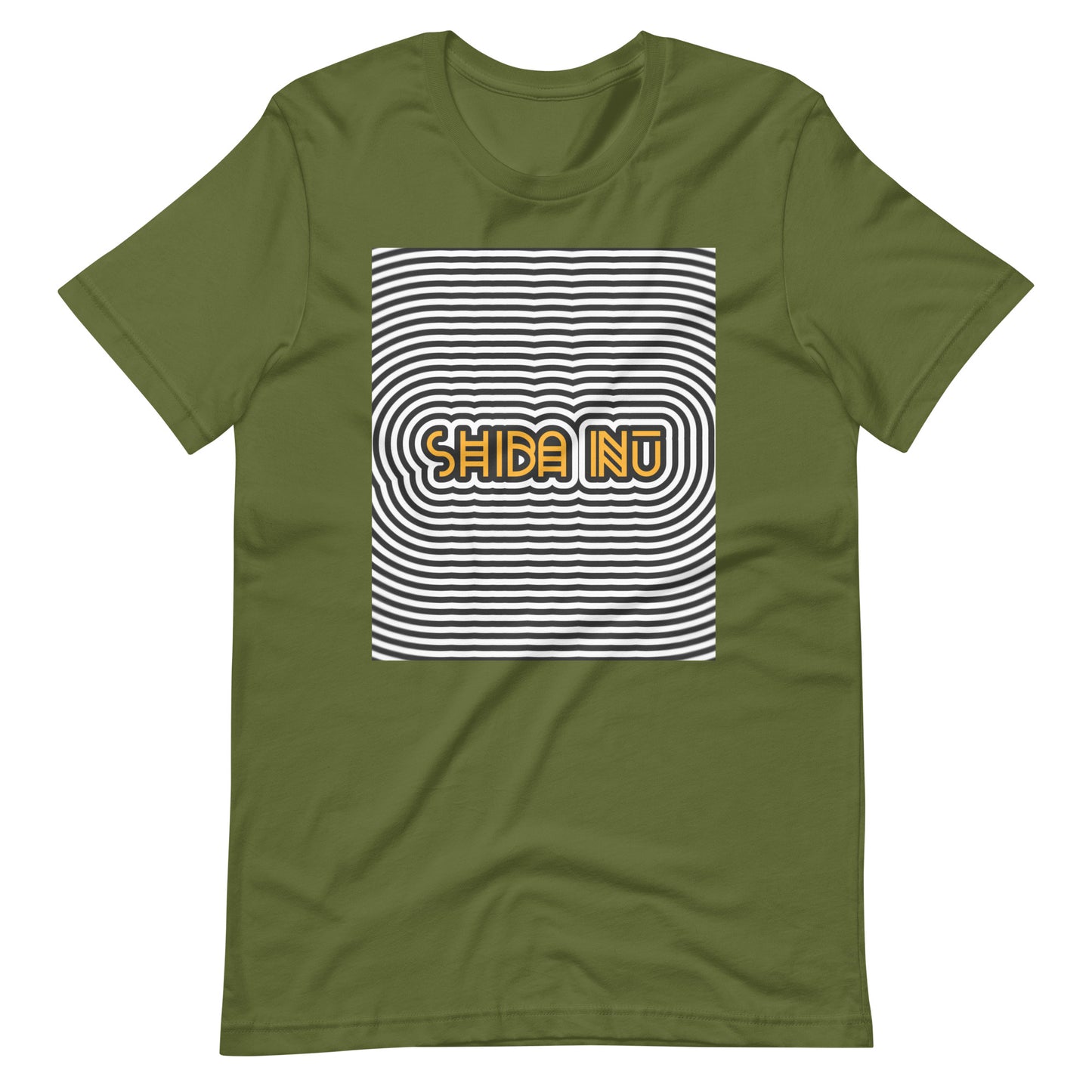 Shiba Inu Abstract Unisex t-shirt