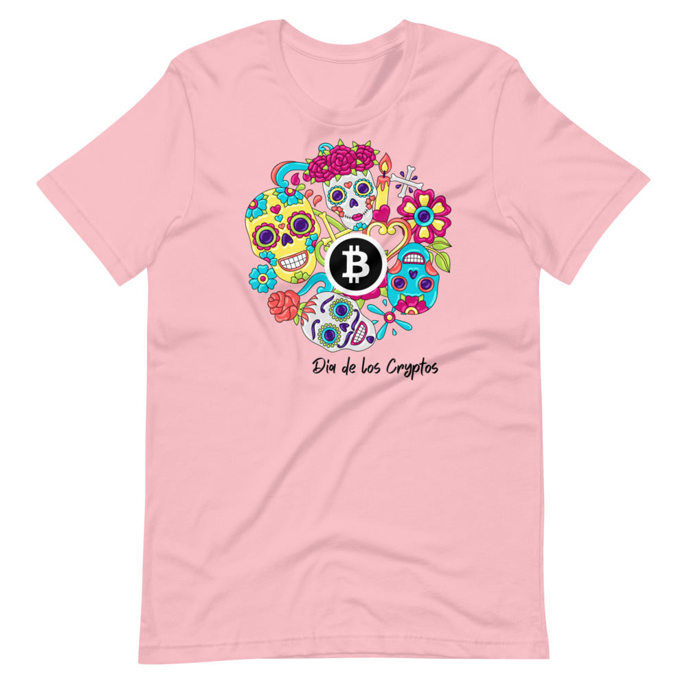 Dia De Los Cryptos (Bitcoin) Short-sleeve unisex t-shirt