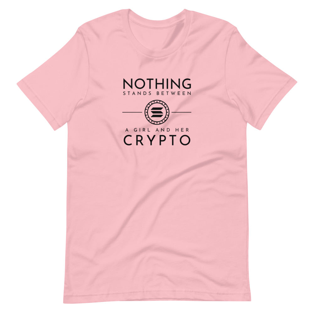 Girl's Crypto (Solana) Short-sleeve unisex t-shirt