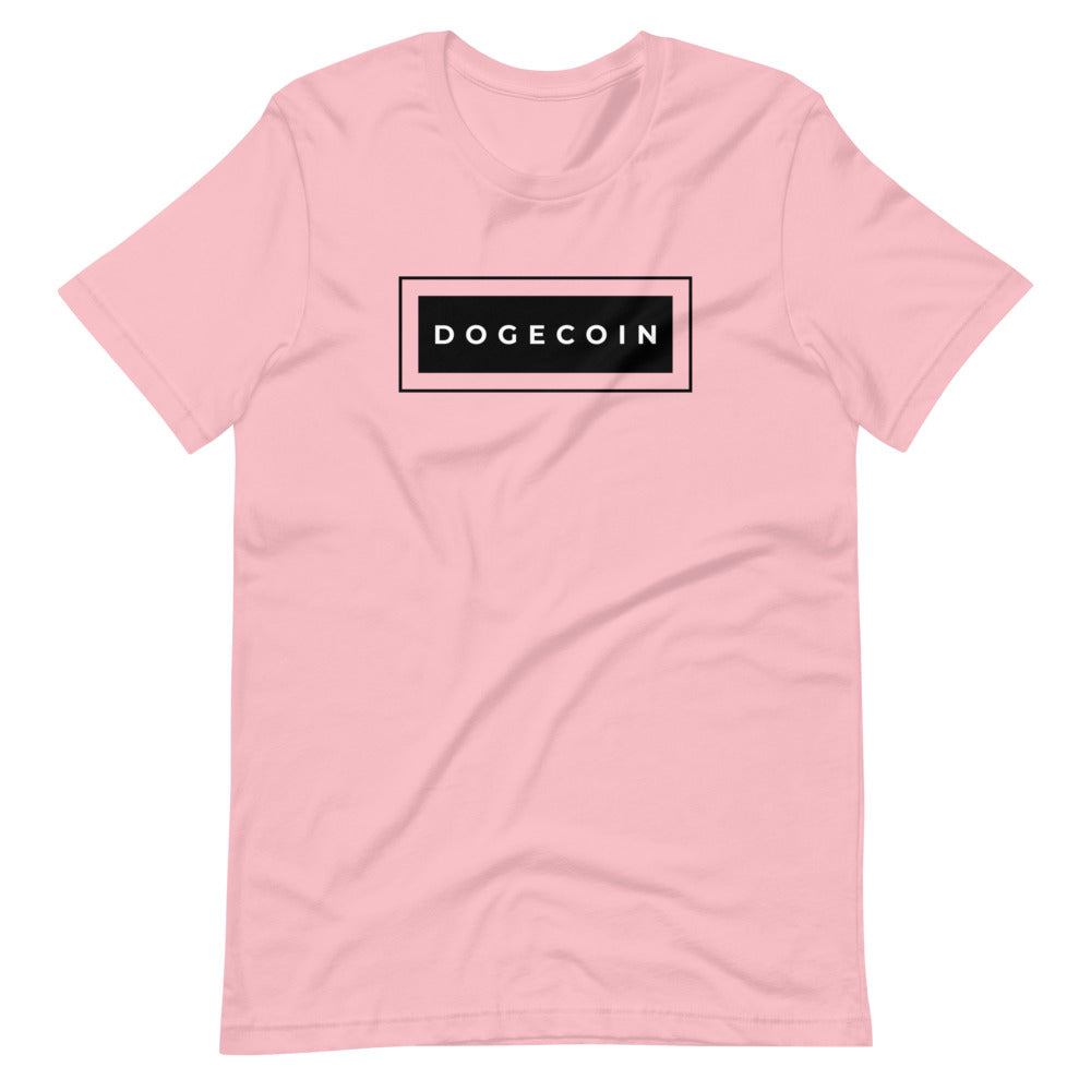Dogecoin Square Short-sleeve unisex t-shirt
