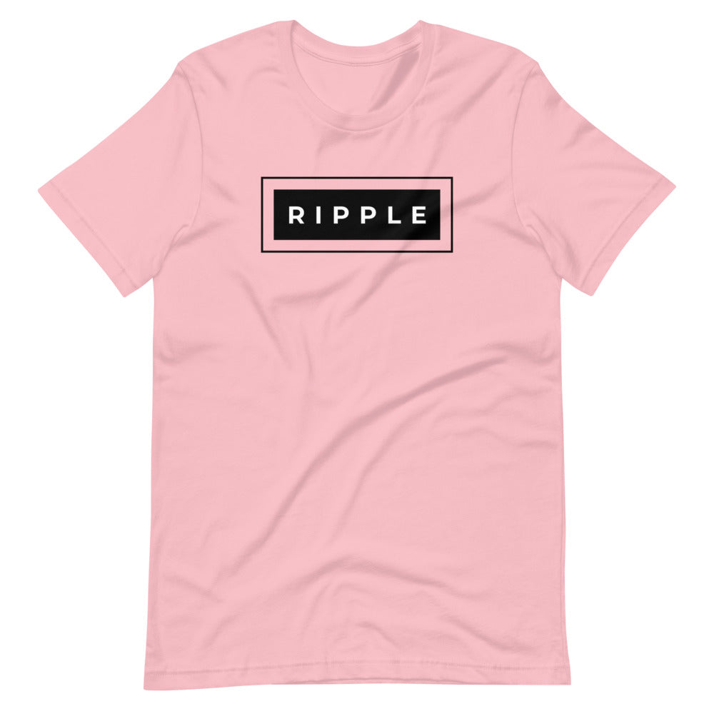 Ripple Square Short-sleeve unisex t-shirt
