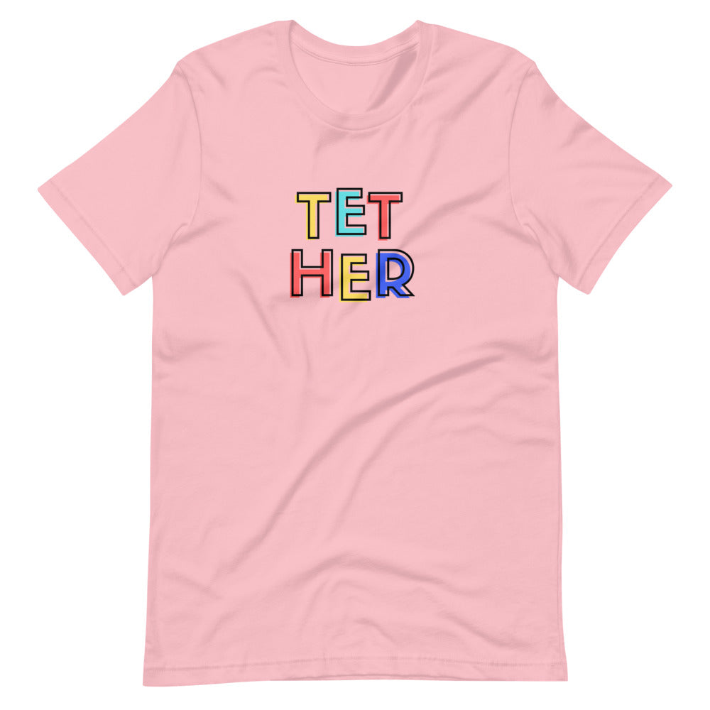 Tether Colors Short-sleeve unisex t-shirt