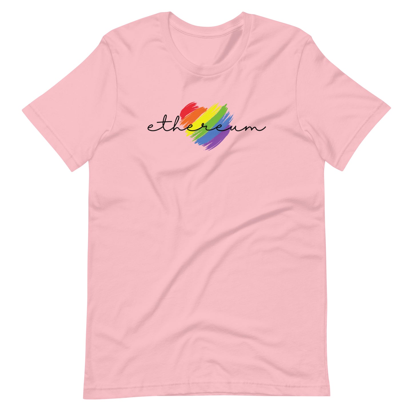 Ethereum Heart Unisex t-shirt
